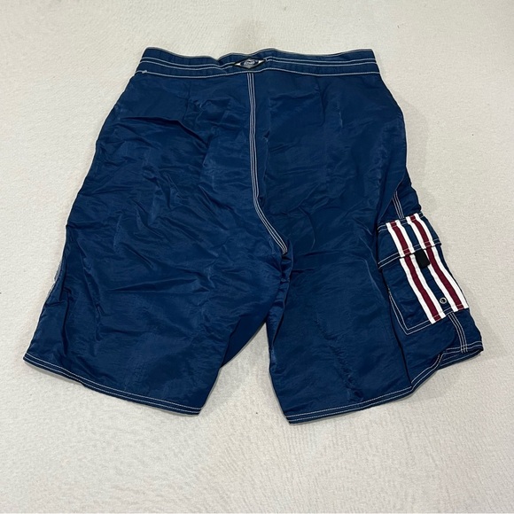 Anchor Blue Men Board Shorts Casaul Summer Beach Size 29 - Picture 2 of 9